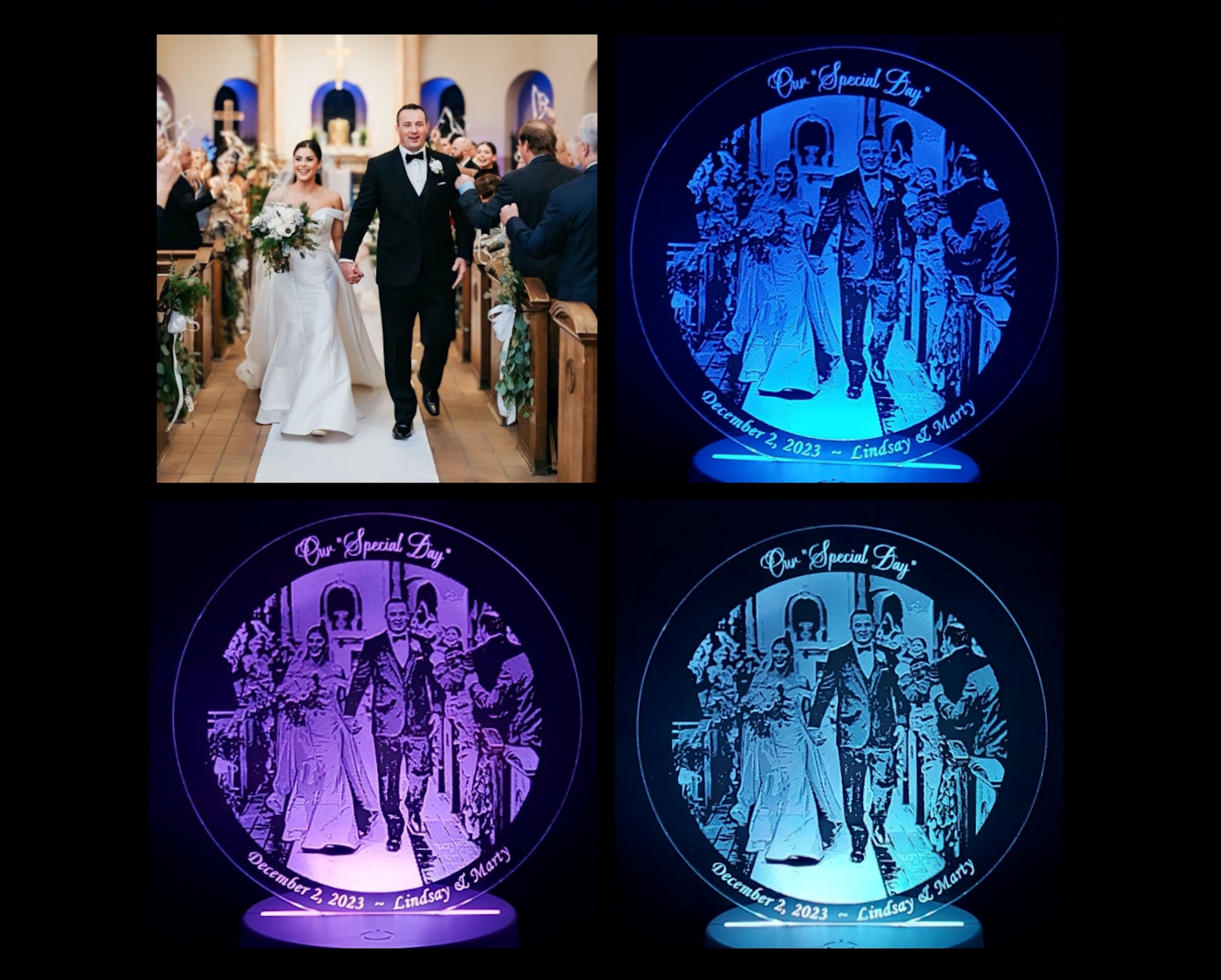 CustomWeddingCoupleCollage3